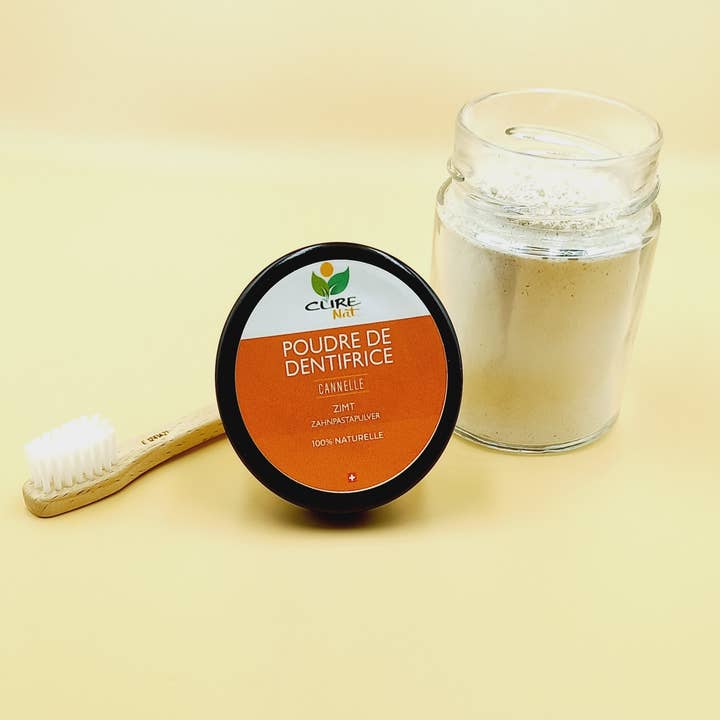 CureNat - Venta al por mayor Pasta de dientes - Polvo dental de canela