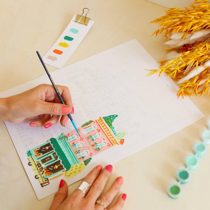 La Petite Épicerie - Wholesale Art Print - Paint by number kit - New York