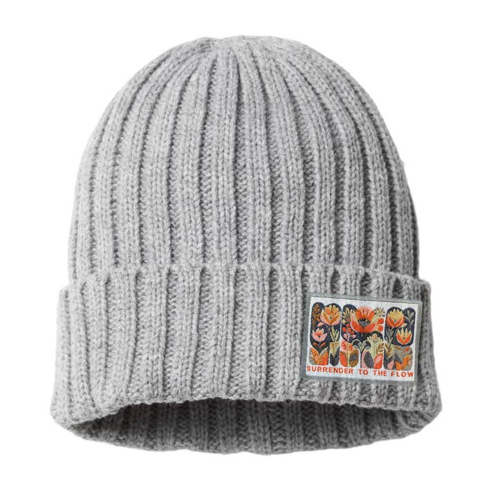 Spruce Seed - Vendita all'ingrosso Berretto - Donna - Berretto a Maglia-Cappello da Pescatore-Toppa Fiore di Luna di Montagna (Copia)2