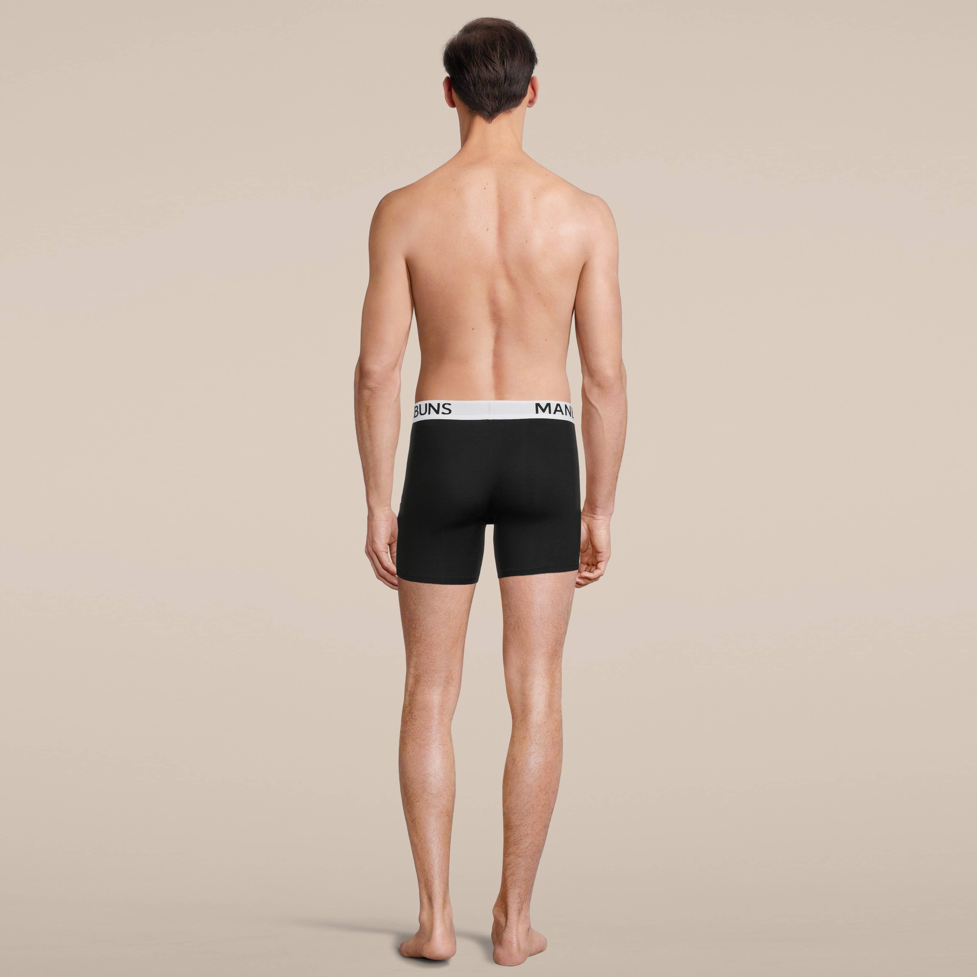 MANBUNS - Wholesale Ondergoed - Heren - Klassiek effen boxershort voor heren3