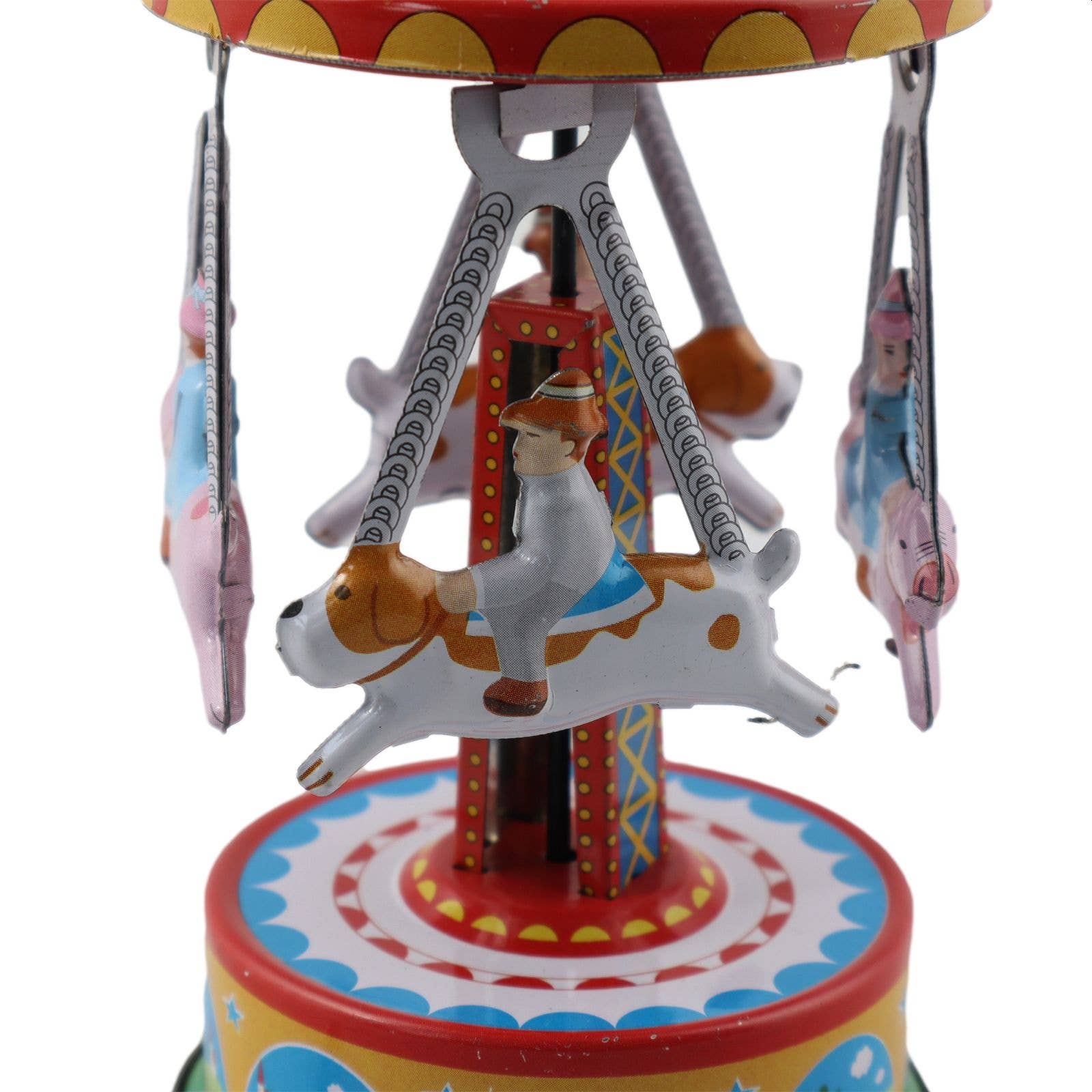 Tribal Trade GmbH – wholesale Classic toy – Kids – Pigs and dogs carousel toy2