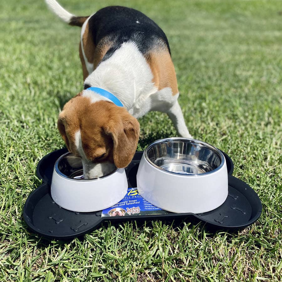 Loving Pets Australia - Wholesale Pet bowl – Cat/dog - Bella  Dog Tray Black1