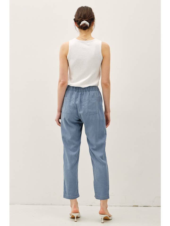 Be Cool - Wholesale Pants - Women's - TENCEL TAPERED PANTS