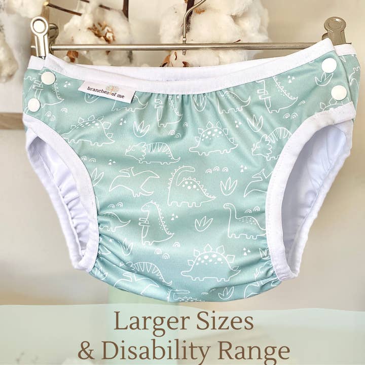Branches Of Me - Wholesale Swim Diaper - Baby - Handmade Reusable Swim Nappy for Older Child/ Disability Range