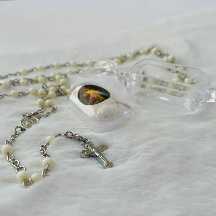 Oremus Mercy – wholesale Bönehalsband – Godispappersrosenkrans 18"