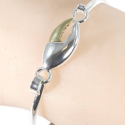 FR2956 Sølv_Guld Klo af Krabbe Hummer Støbt Armbånd for engroshandel hos 0011 PREMIERE