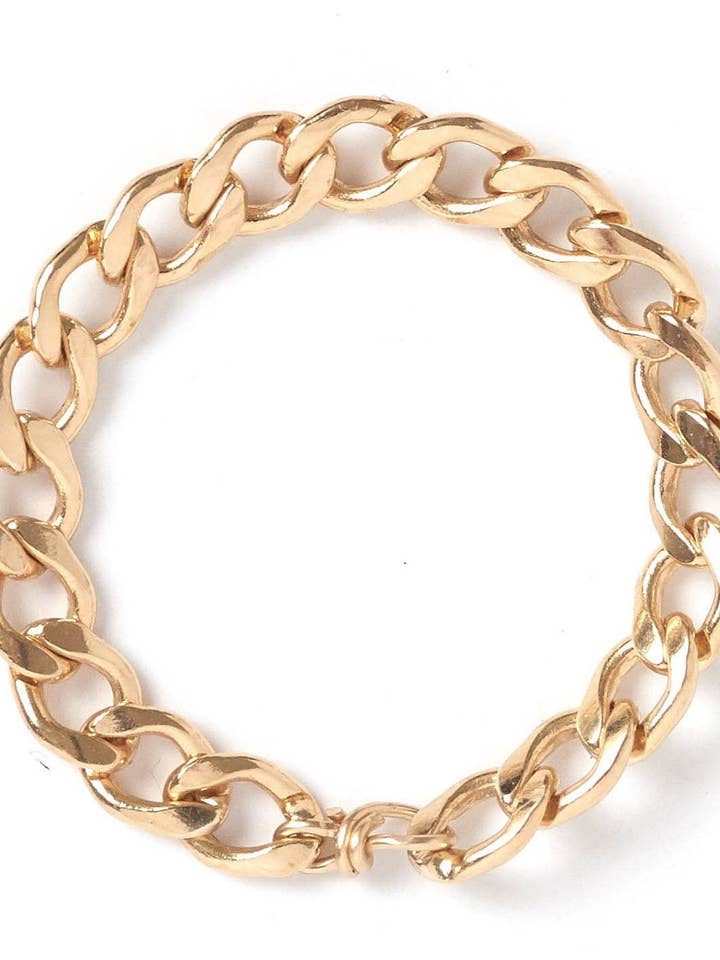 Braided Chain Ring for wholesale by KOZAKH