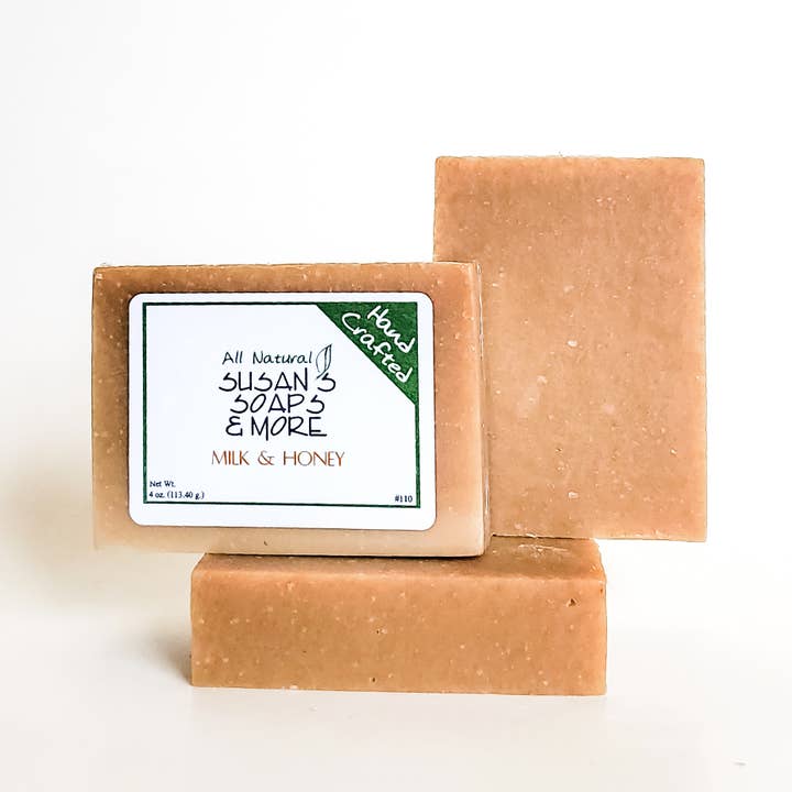 Milk & Honey Soap for wholesale by Susan’s Soaps & More