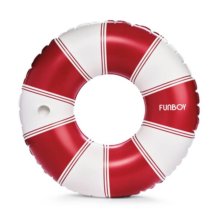 FUNBOY - Wholesale Inflatables - Vintage Lux Tube Float -Red, 44"0