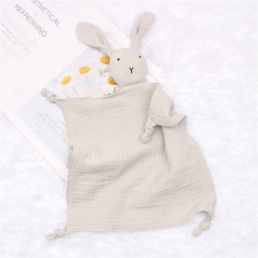 Annie & Charles - Wholesale Security/Cuddle Blanket - Baby - Annie & Charles® bunny cuddle cloth made of organic cotton1