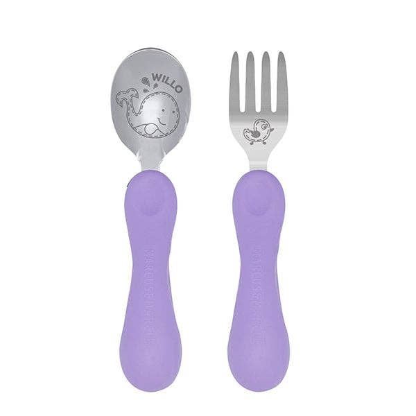Easy Grip Spoon & Fork Set for wholesale by Marcus & Marcus