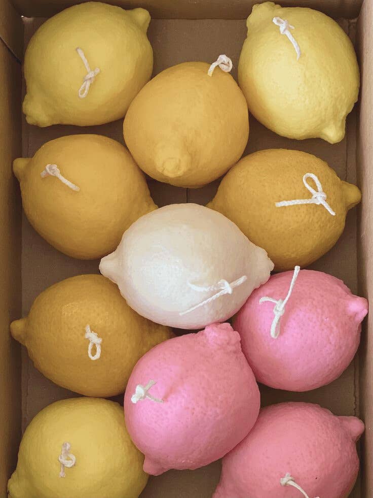 IrinisCandles - Wholesale Novelty Candle - Lemon Candle0