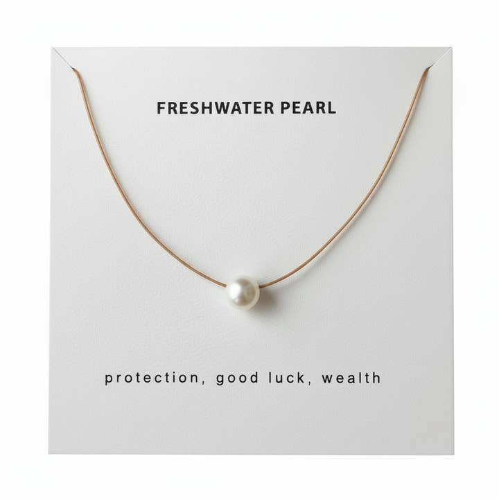 Freshwater Pearl Necklace- Wealth for wholesale by Soulsilk