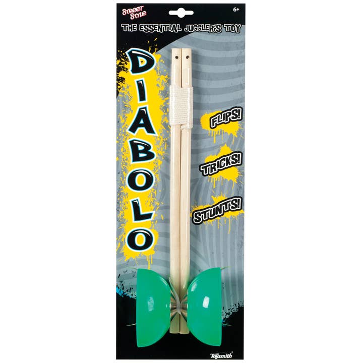 Toysmith - Wholesale Toy Set - Kids - Anti-Gravity Diabolo Toy Juggling Set, Tricks, Stunts