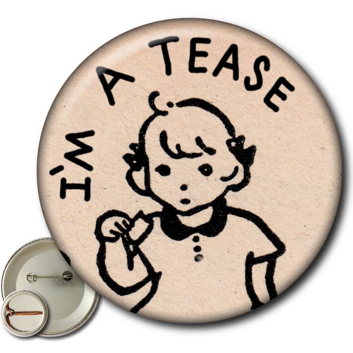 Soy una provocación – Pin para venta al por mayor de Static Cat Studio