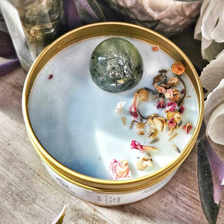 Candela di Soia Sweet Dreams ~ Lavanda, Vaniglia, Camomilla e Limone per la vendita all'ingrosso da parte di Heart of Gold Apothecary