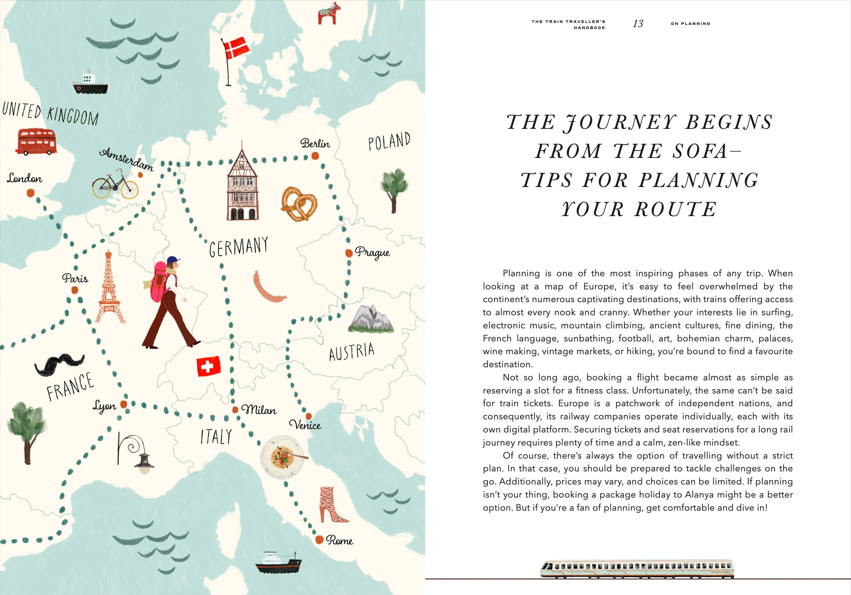 Cozy Publishing - Wholesale Travel - The Train Traveller’s Handbook – A Guide to Europe’s Tracks1