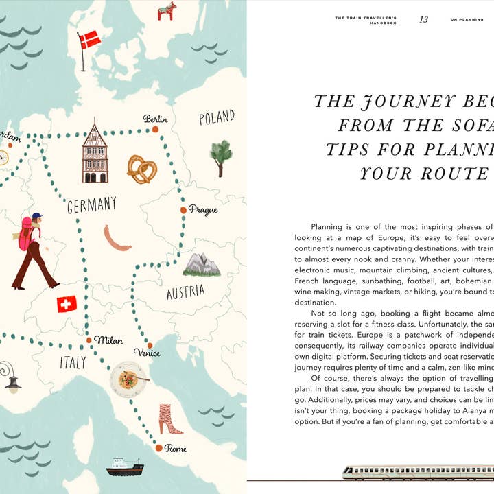 Cozy Publishing - Wholesale Travel - The Train Traveller’s Handbook – A Guide to Europe’s Tracks1