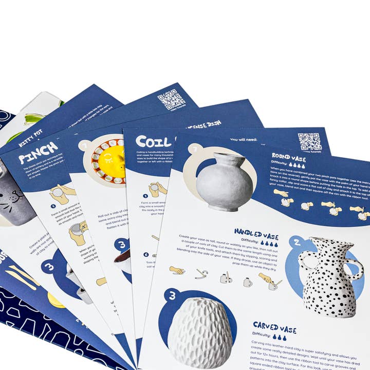 Sculpd US - Wholesale DIY craft kit - Sculpd Air Dry Clay Home Pottery Kit4