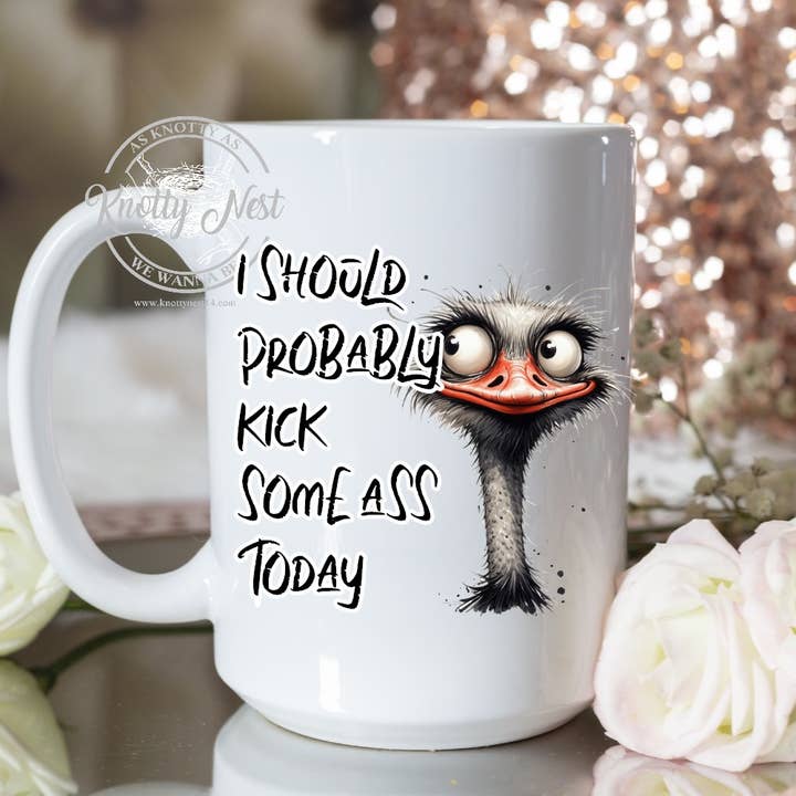 I should probably kick some ass today for wholesale by Knotty Nest