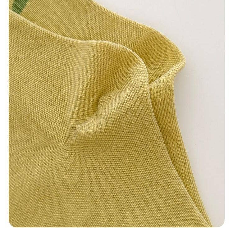 Tourtiwi – wholesale Socks – Women's – Tulip Floral Patterned Crew Socks7