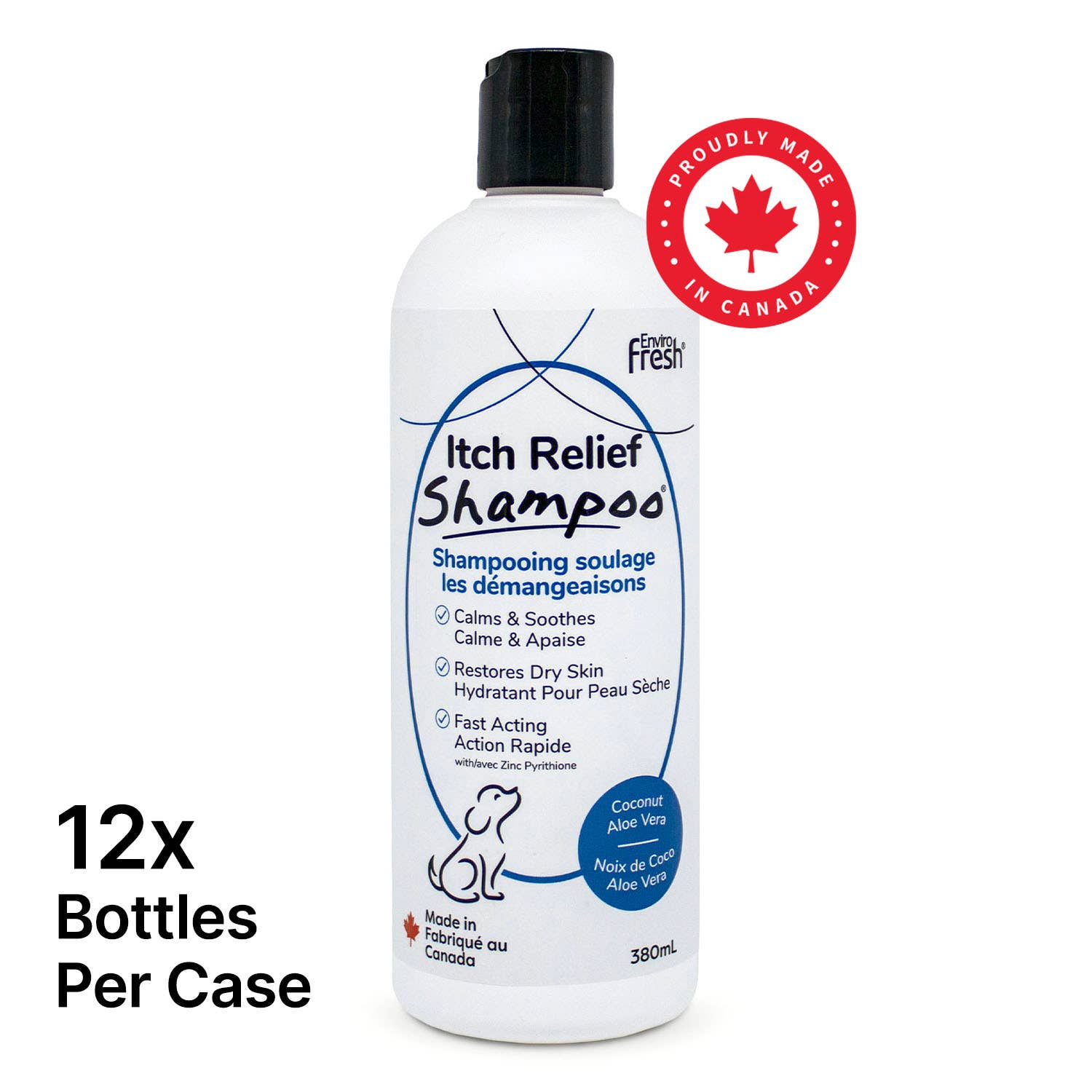 Enviro Fresh - Wholesale Pet Shampoo - Dog - Dog Itch Relief Shampoo - Coconut Aloe Vera0