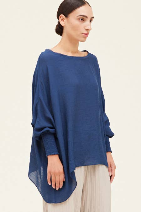 Grade & Gather - Vente Chemisier – femme - 40250PP - BLOUSE À MANCHES SMOCKÉES7