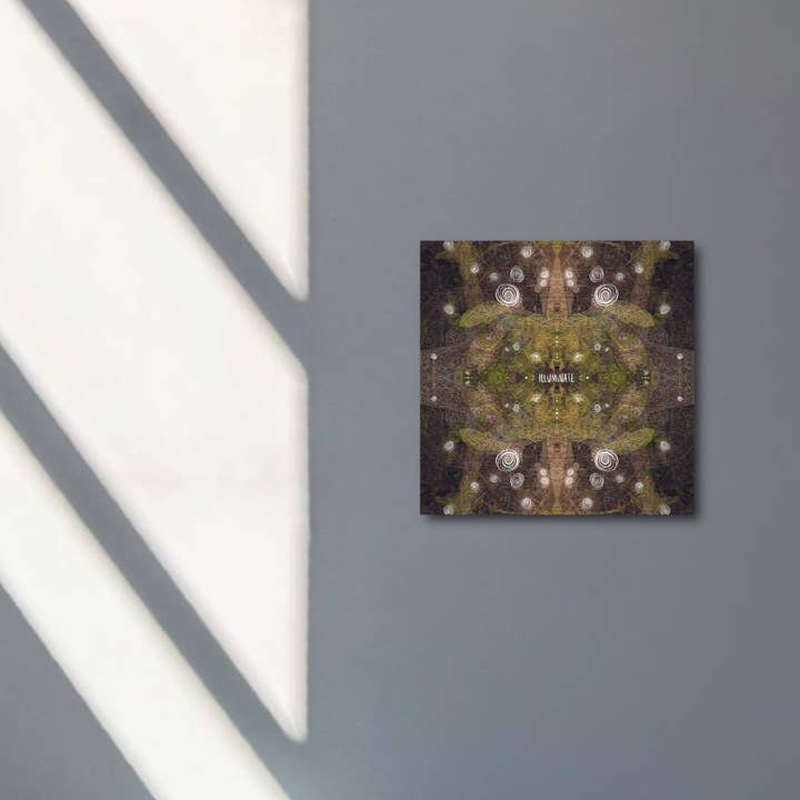 "illuminate from within" - series: you are home, metal print for wholesale by DOEQUO