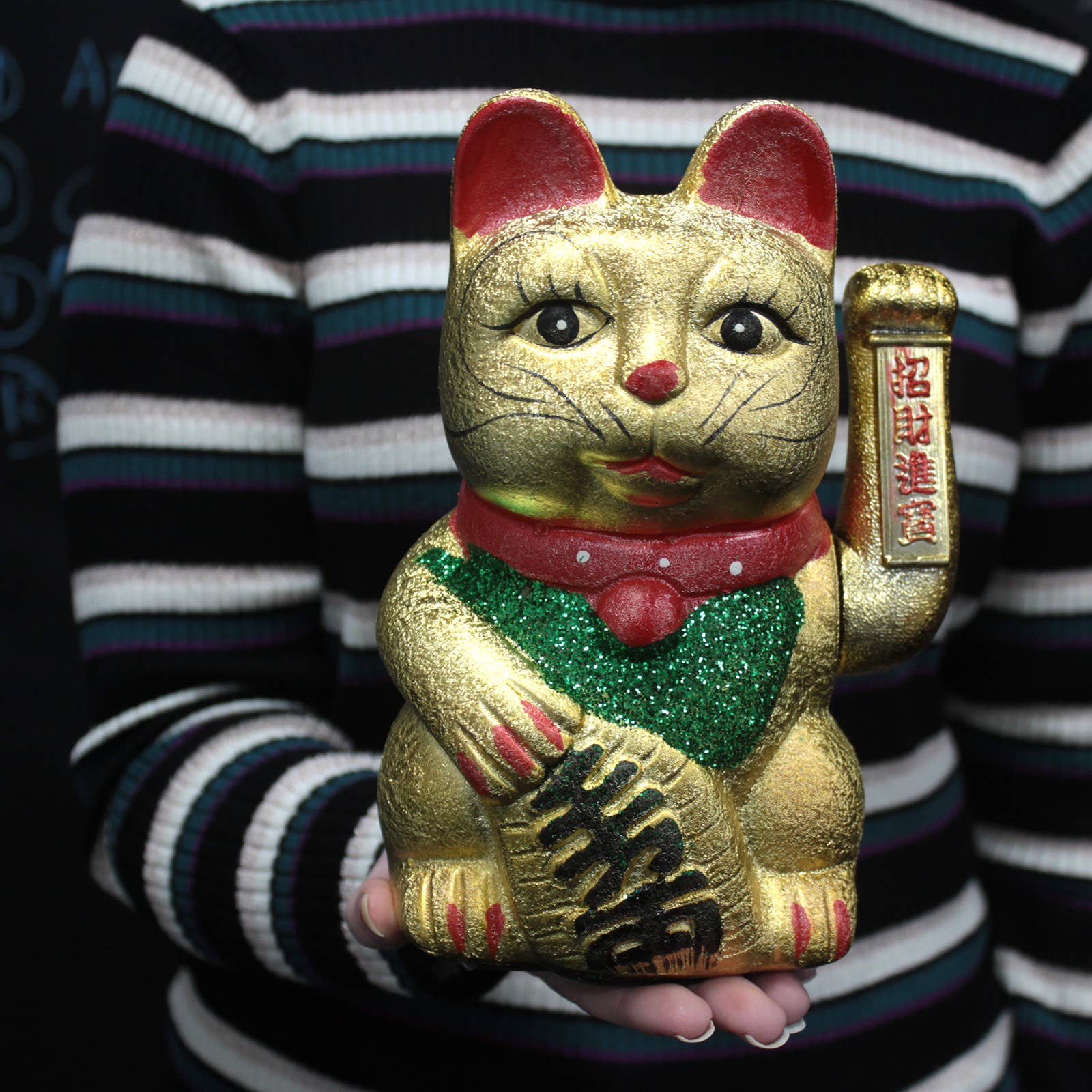 Ancient Wisdom – wholesale Decorative figurine – Large Money Cat1
