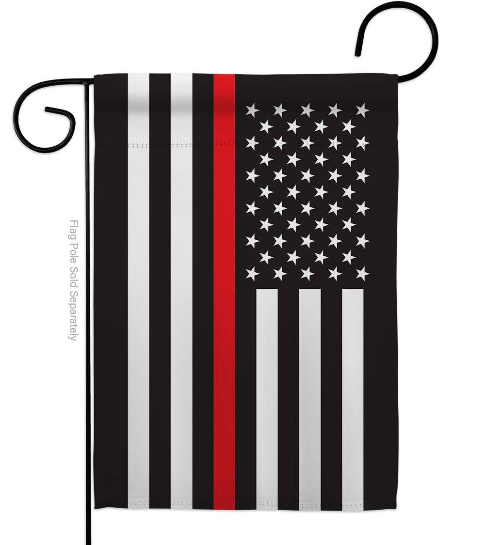 Two Group Flag Co - Wholesale Flag - Thin Red Line First Responders Firefighter USA Decor Flag0