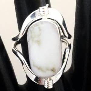 Costello International - Wholesale Cocktail/Statement Ring - Flip Large Semi-Precious Stone Inlaid Rings18