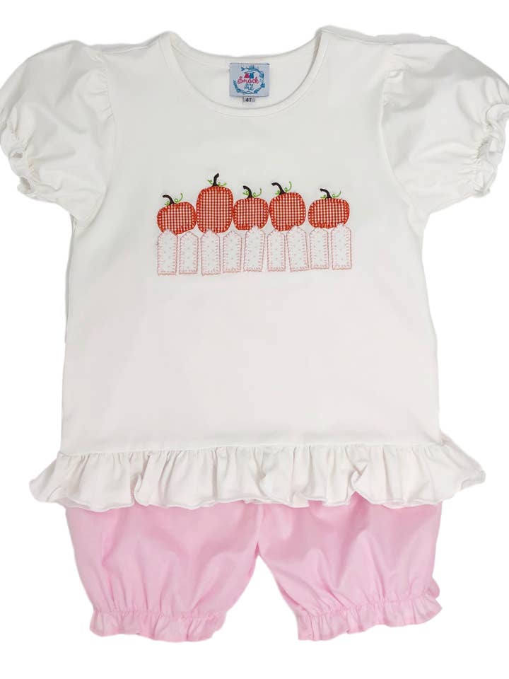 Ensemble « Cinq petites citrouilles » pour la vente par Smock It To Me