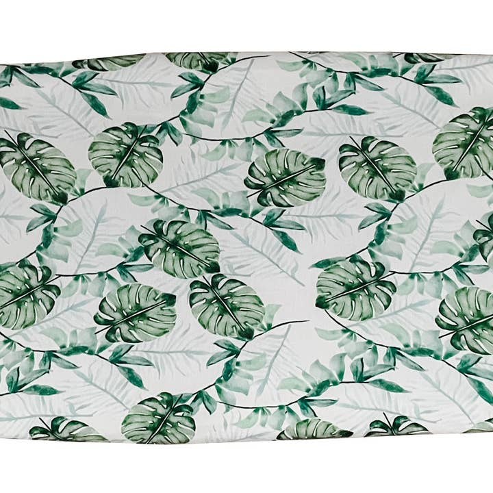 Funda para cambiador Tropical Leaf para venta al por mayor de Florida Kid Co.