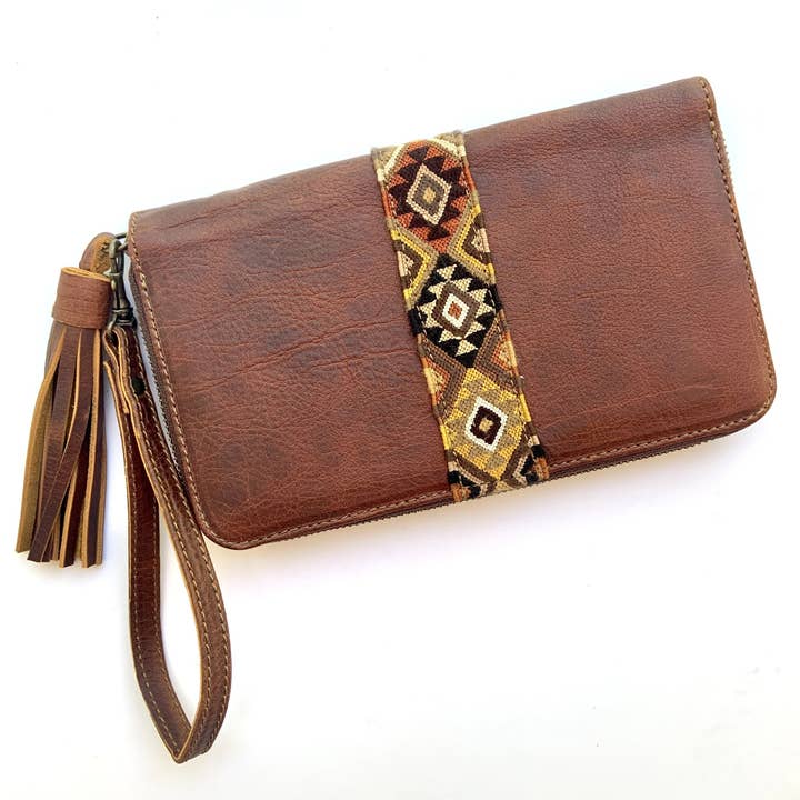 Virginia Wallet - Café Diamonds for wholesale by arloom