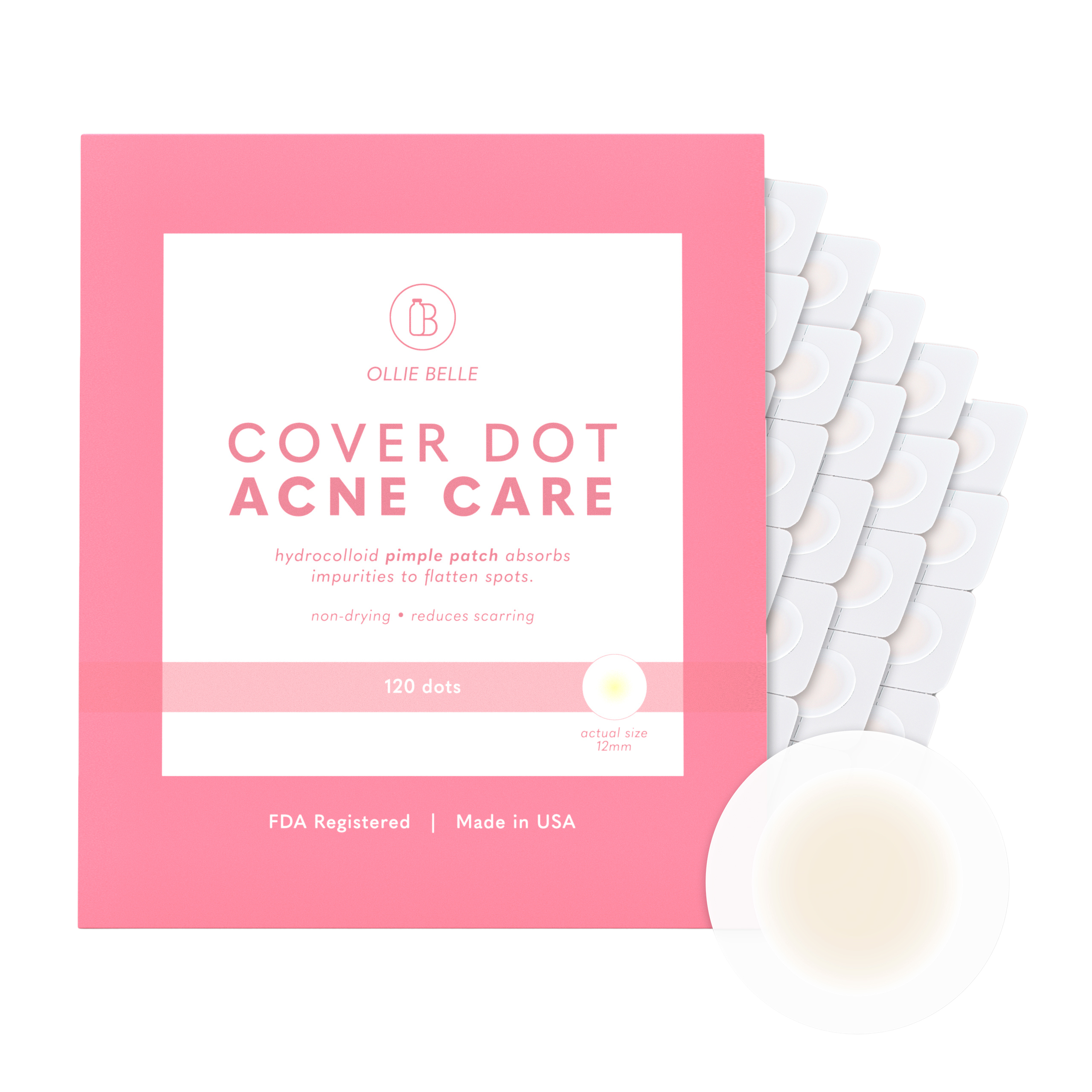 SMARTMED - Wholesale Hydrocolloïde acnepleister - Cover Dot Acne Care 24 - 120 pleisters tegen acne14