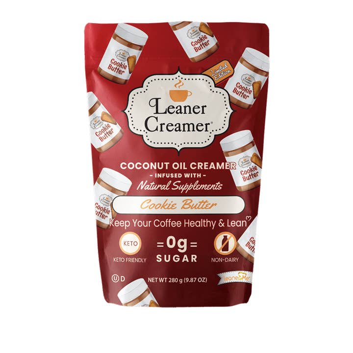 Cookie Butter Kaffefløde for engroshandel hos Leaner Creamer