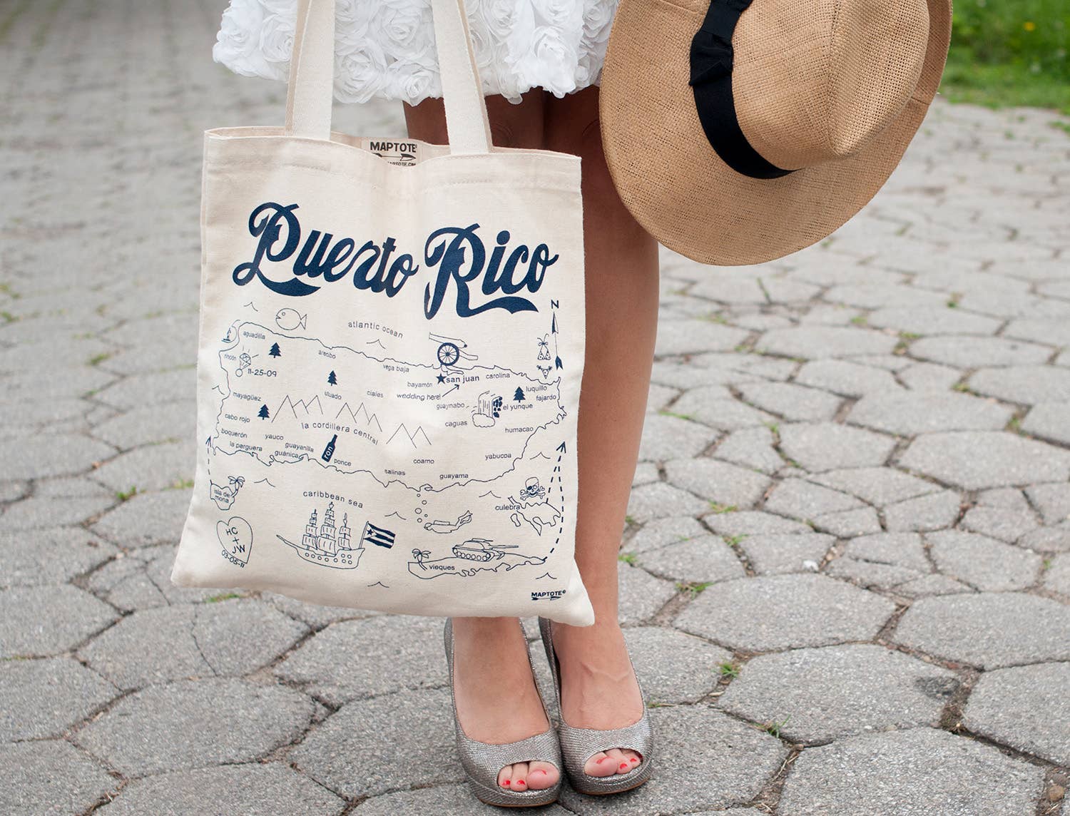 Maptote - Vente Sacs de course/à provisions - Sac d'épicerie Porto Rico1