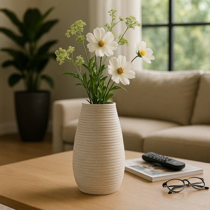 Sagebrook Home - Wholesale Vase - Ecomix Padma Contemporary Decorative Vase - Teal, 15 in.0