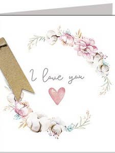 Cartão de Saudação Canela & Açúcar 15X15 - Caixa 135 por atacado de POSkaart | De Groot Design