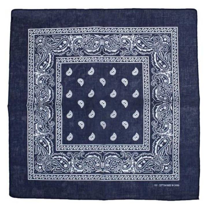 Topkids Accessories – wholesale Bandana – Unisex – Paisley Bandanas Hair Bands Headbands Women Men Dogs Head Bands Festival Bike Accessories Face Masks Holiday Essentials Head Scarf