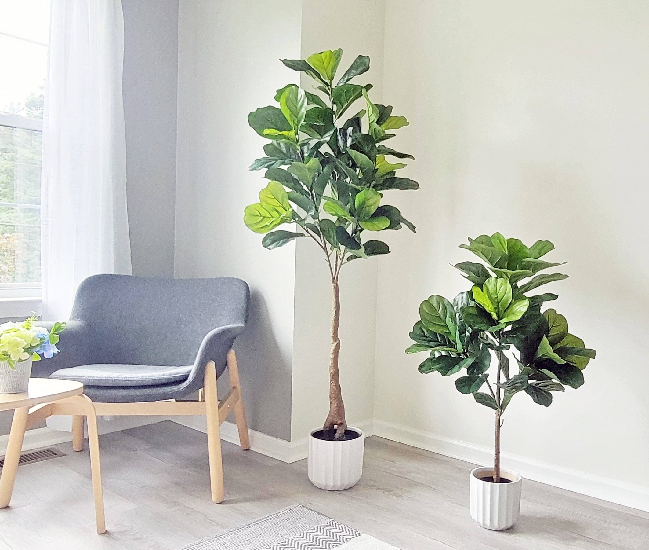 ES Essentials - Wholesale Artificial Plant - Artificial Fiddle Leaf Fig Real Touch Tree 38" Tall Green5