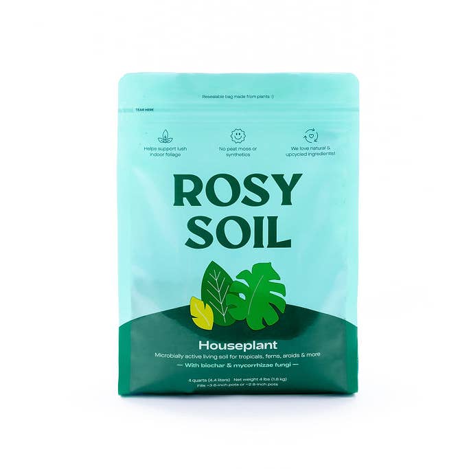 Rosy Soil - Wholesale Planting/Potting Soil - 8qt Organic potting soil mix, indoor, houseplant & herbs4