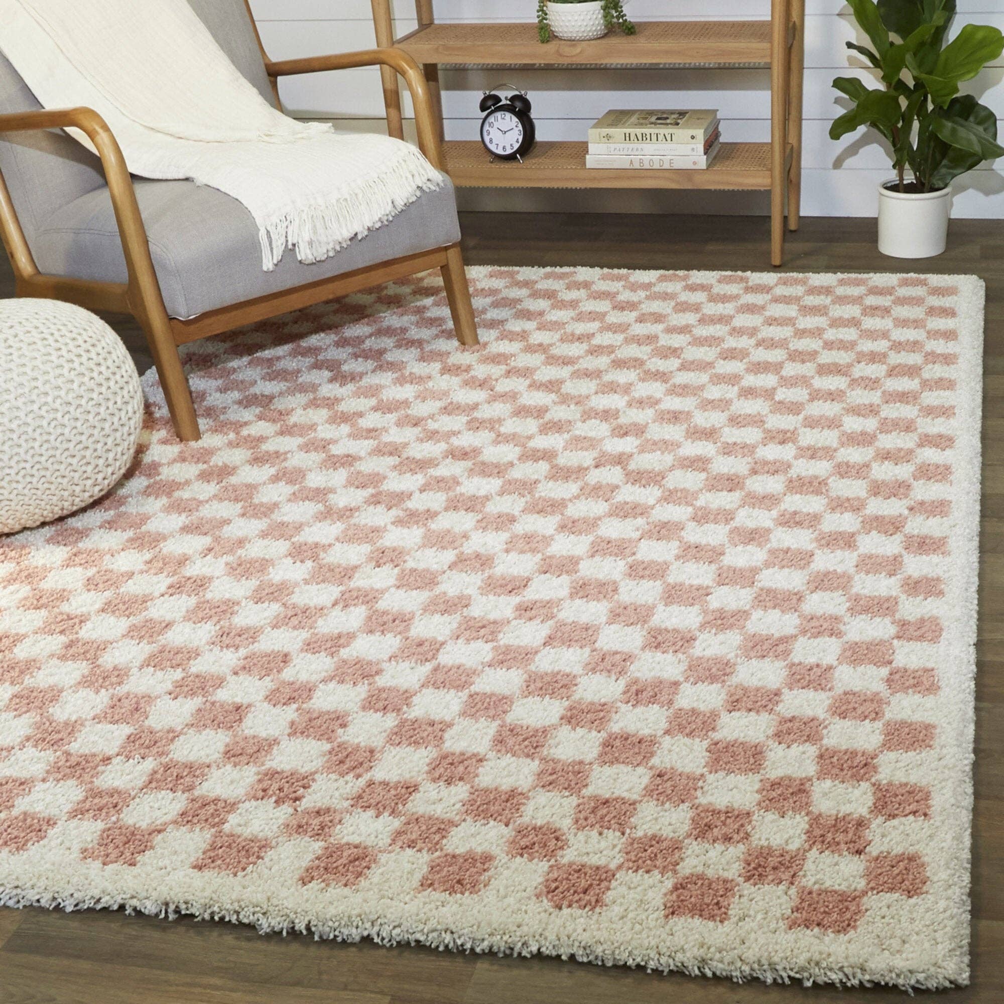 Balta Rugs - Wholesale Area Rug - Covey Checkered Shag Area Rug31