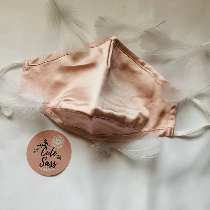 Cute Sass ™ - Wholesale Medisch gezichtsmasker - MULBERRY ZIJDEN GEZICHTSMASKER MET FILTERZAK1