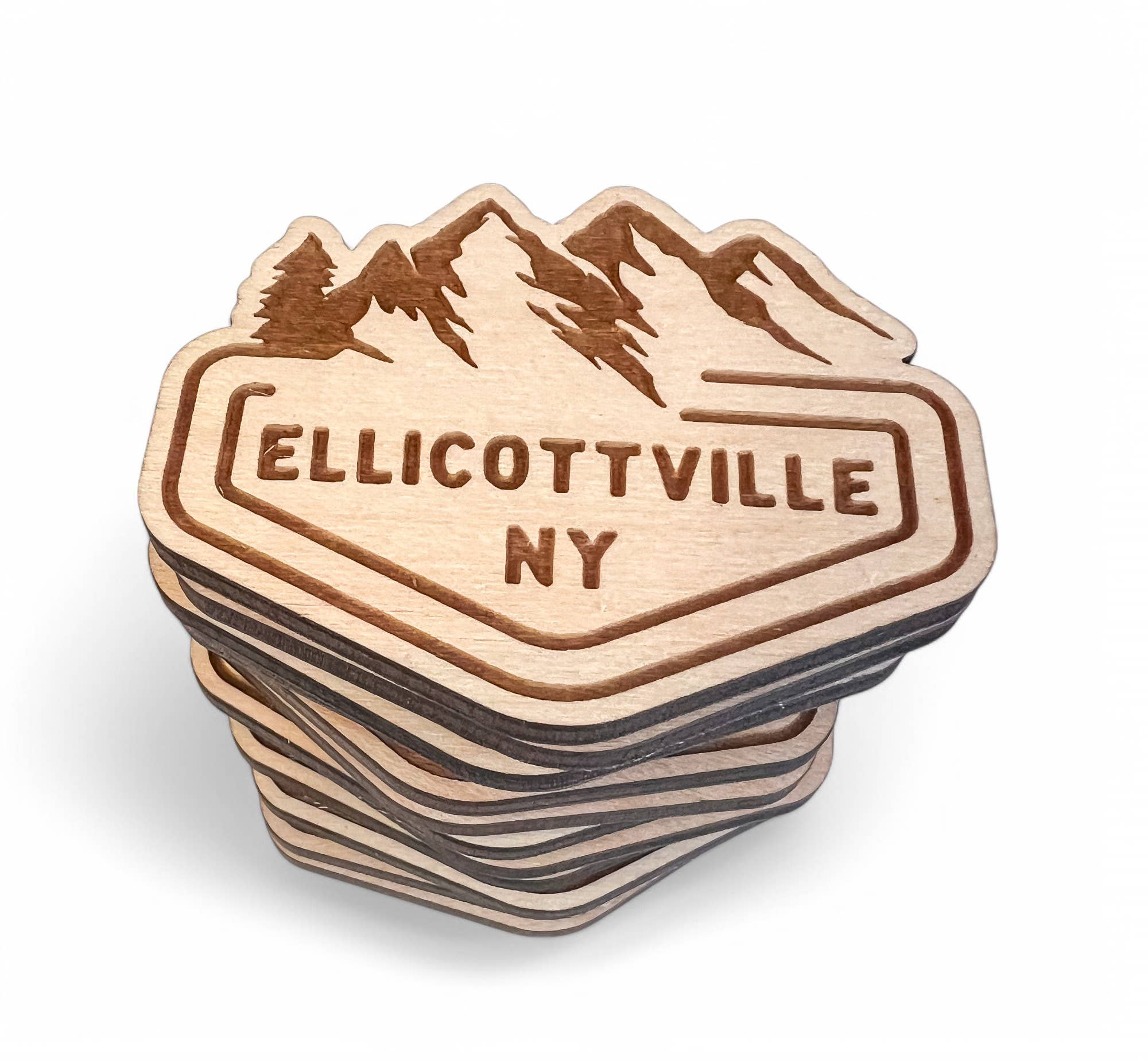 Wild Larch Creative - Wholesale Ornament - CUSTOM Wood Ornament | Custom Christmas Wood Ornament Eco16