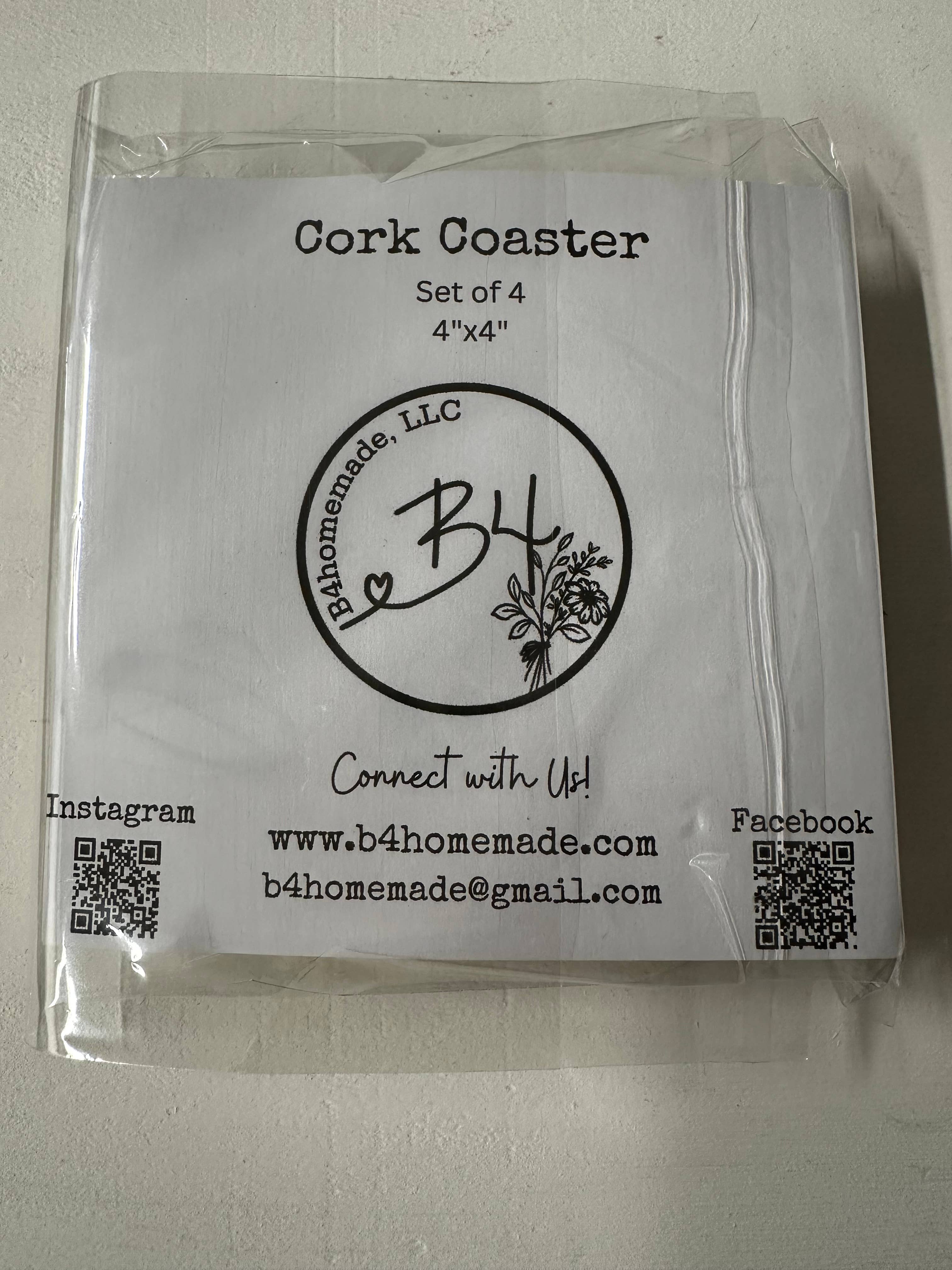 B4homemade, LLC - Wholesale Coasters - All Things Maryland Cork Coaster 4