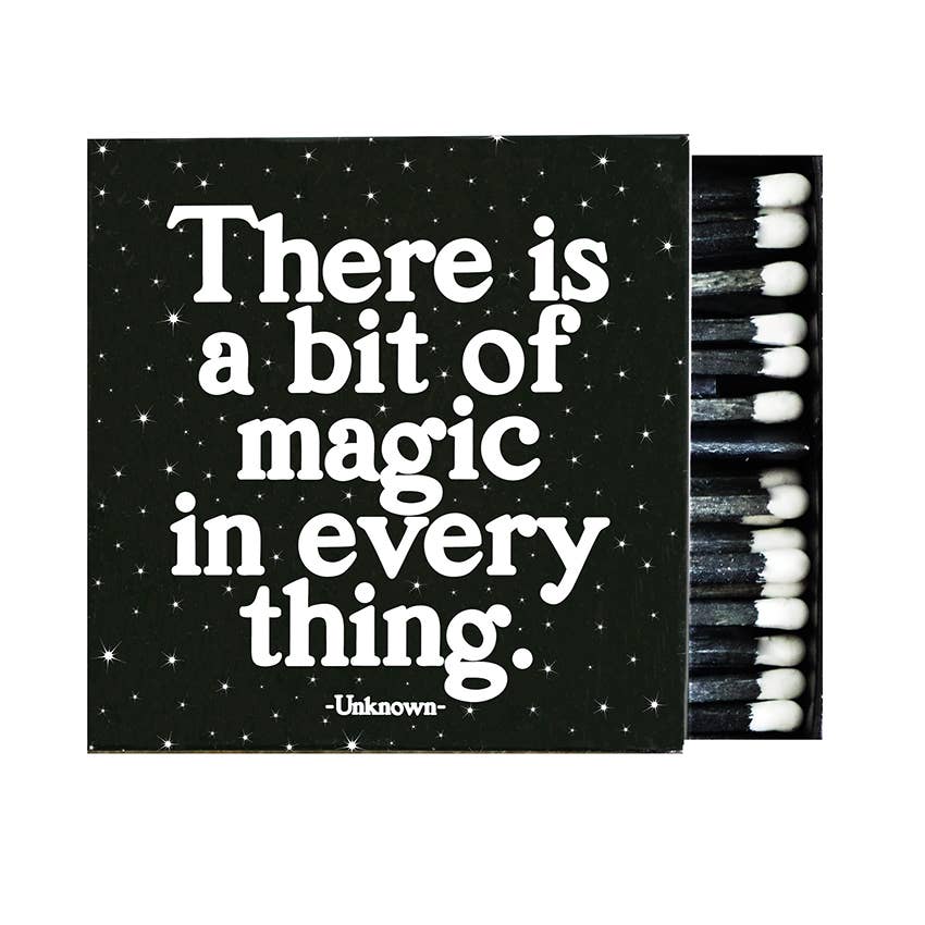 Quotable - Wholesale Matches - Matchboxes - X116 - A Bit Of Magic (Unknown)