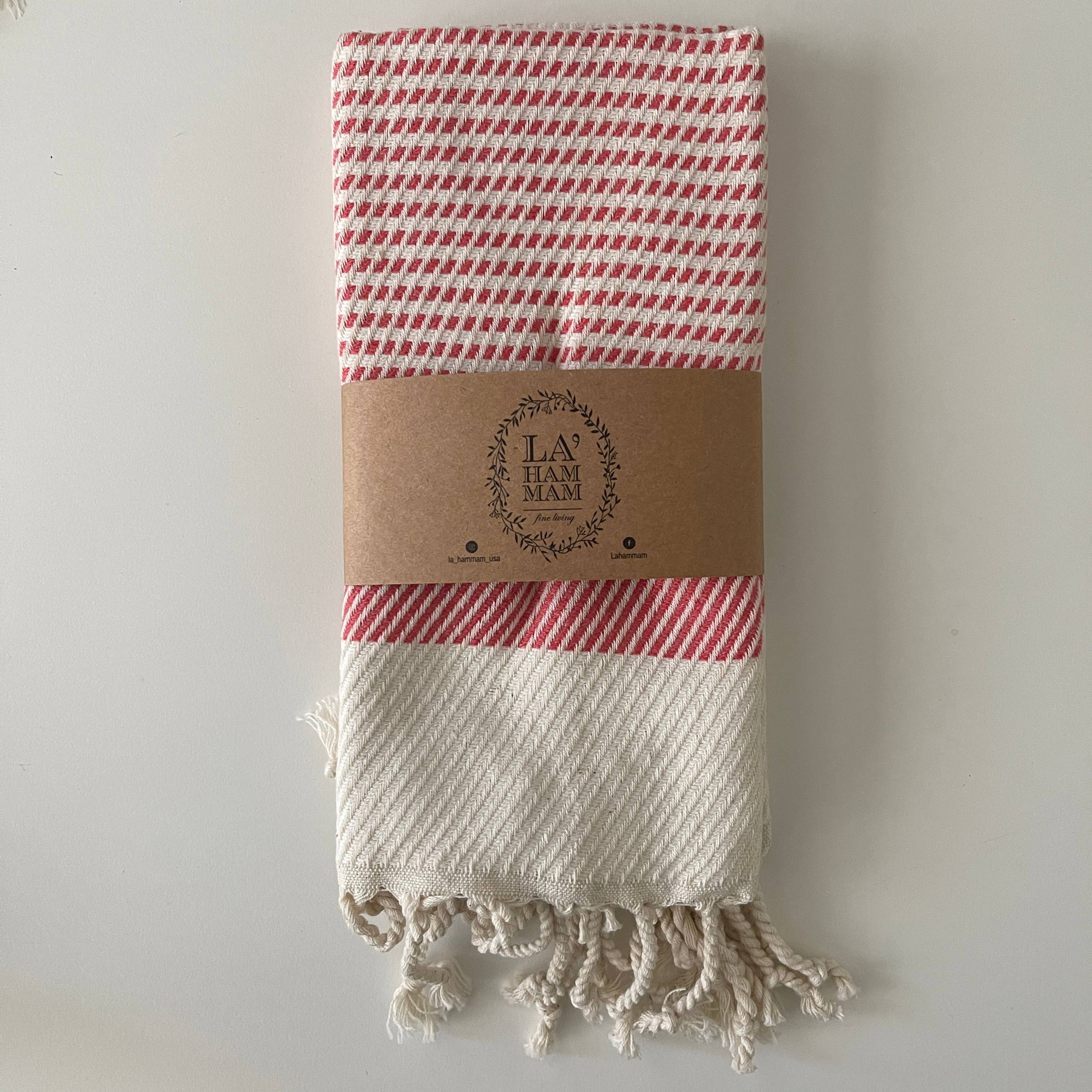 La Hammam - Wholesale Tea Towel - Ege Turkish Cotton Kitchen / Hand Towel  18"x40"0