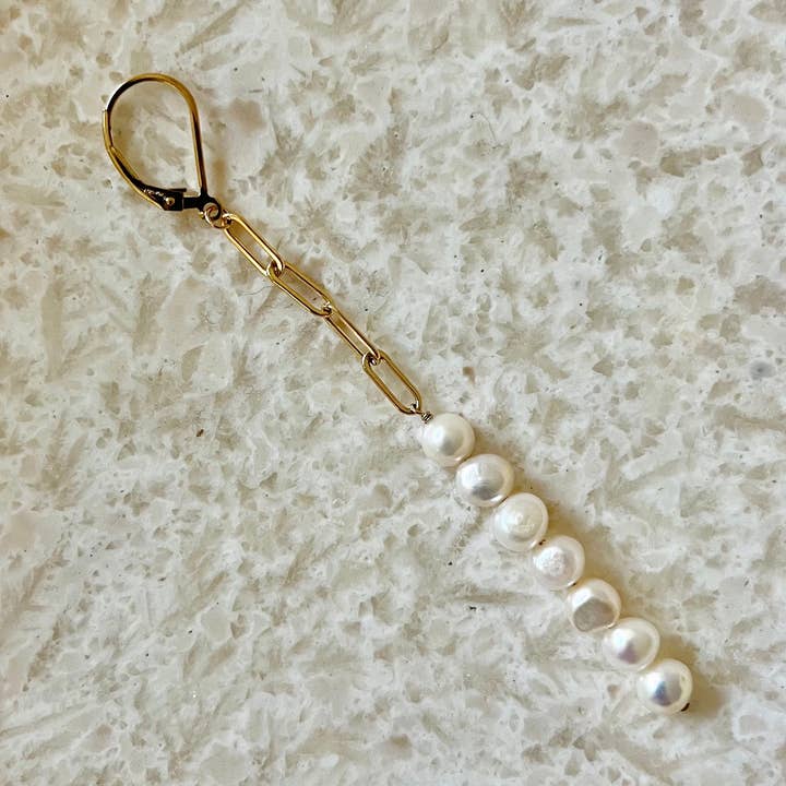 Brinco Siete Perlas por atacado de House of Olia