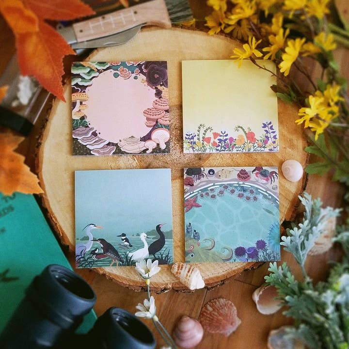 Lucky Dewdrop Designs - Wholesale Notepad - SUPERBLOOM Memo Pad4